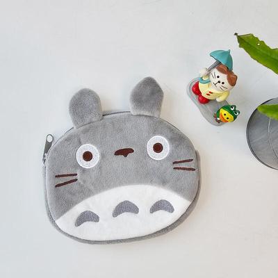 Totoro Face Pocket Accessory String Pouch