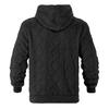 Felpa con cappuccio in pile da uomo, soffice, vestibilità ampia, spessa, pullover, calda, soffice, con cappuccio, casual, felpa per autunno inverno, street wear