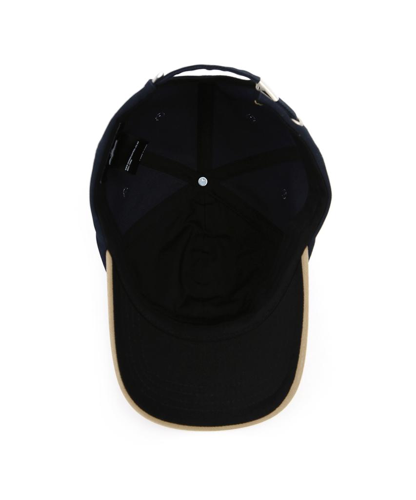 Eondeokeonteulol Cotton Color Block Ball Cap Color Shadow / Classic B B / Desert Navy