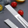 Portable Stainless BBQ Meat Steel Kitchen Barbecue Steak Tongs Salad Food Clip