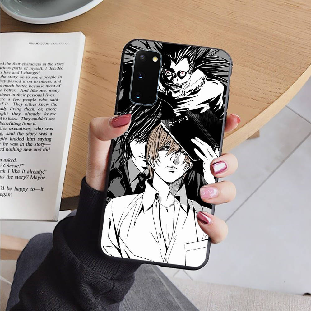 

Чехол AD88 Death Note черный для iPhone 16 15 Plus 14 13 12 11 Pro 8 7 6S SE 5S X XR XS Max Realme C30 C33 C31 9I Huawei Y8P Y9 Sofe Cover VIVO Y21T ирис