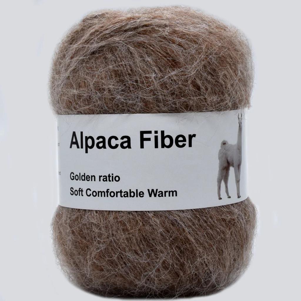 1 szt. 50g Przędza z Moheru Alpaki Długi Plusz Gruba Wełna Szydełkowa Do Robienia na Drutach Szalika Swetra dla Dzieci Letni Zimowy Nici 380m/416yd