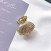 Metal Starfish Hair Claw Hair Clip Mini Hair Claw Retro Shell Hair Crab Clip  Women