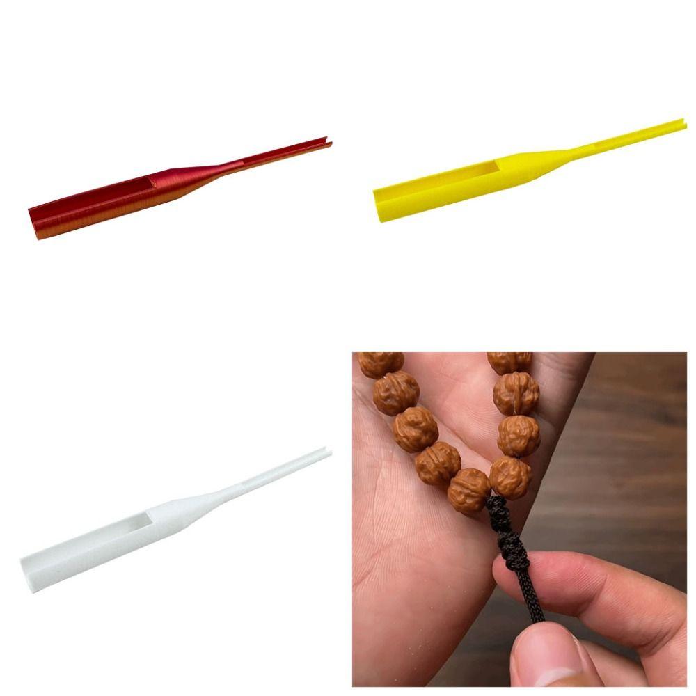 Professional Pla Rose Knotting Tool Flower Tying Ergonomic Design Hand Rope Tools Portable Weaving Tools Beginner