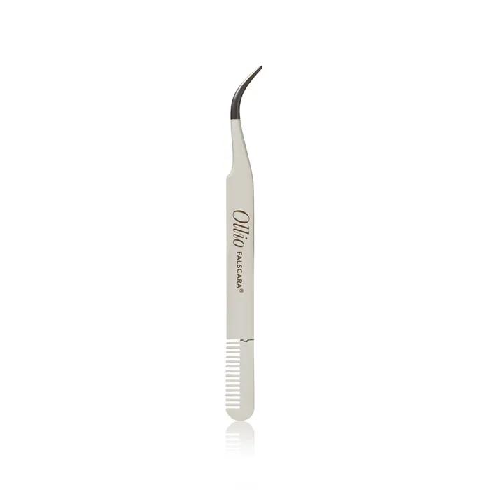 Olio Pearlcara Eyelash Slim Tip Tweezers