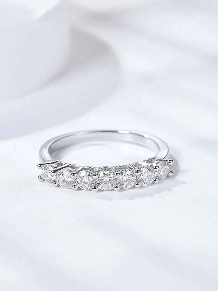 

copper Zircon Gorgeous Rings for Propose Promise Dating Luxury High Quality Fine Jewellery High Quality Durable Material 10 серебряный