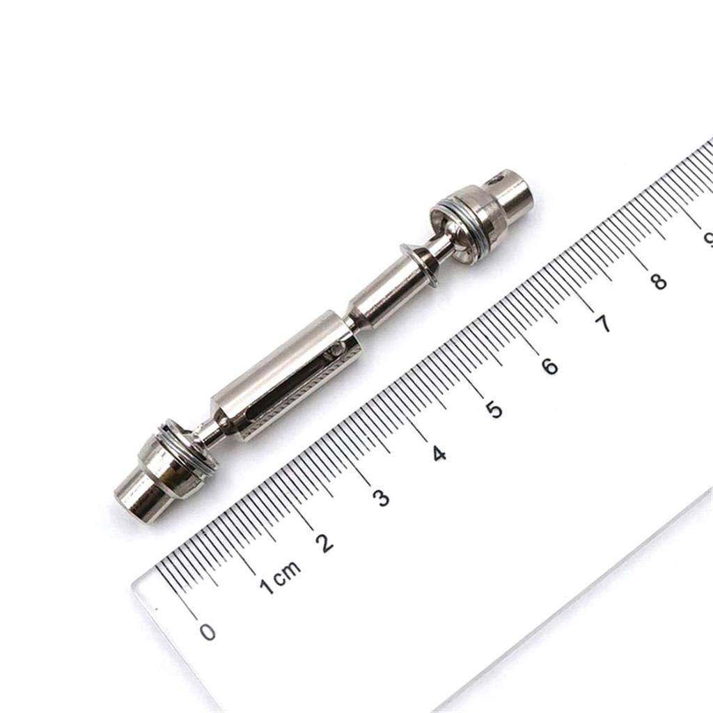 RC Car Metal Drive Shaft Cardan Shaft for 1/16 1/24 WPL B-14 B14K B-24 B24K B-16 B16K C-14 C14K C-24 C24K B-36 B36K