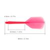 3Pcs Integrated Dart Flights and Shafts 2BA Plastic Professional Dart Flights Anti-Drop for Indoor Outdoor Playing