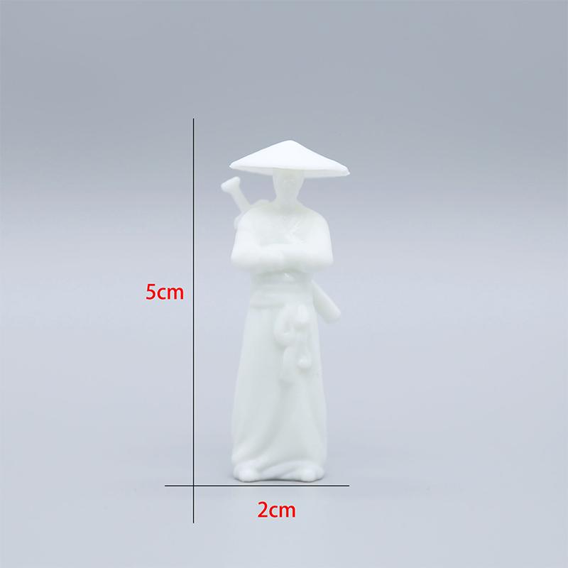 Schwertkämpfer Statue Auto Armaturenbrett Dekoration Chinesischer Stil Retro Schwertkämpfer Miniatur Figur Statue Büro Zuhause Schreibtisch Ornamente