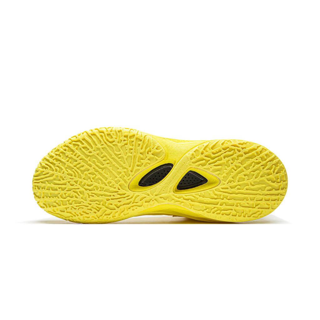 Li Ning Air Strike 11 Cushioning Slip Resistant Lightweight Low Top Performance Basketball Shoes Men's Yellow ABAU055-8