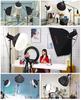 8K Gold 56CM/65CM/85CM Spherical Softbox: Portable Photography Light Ball Cover