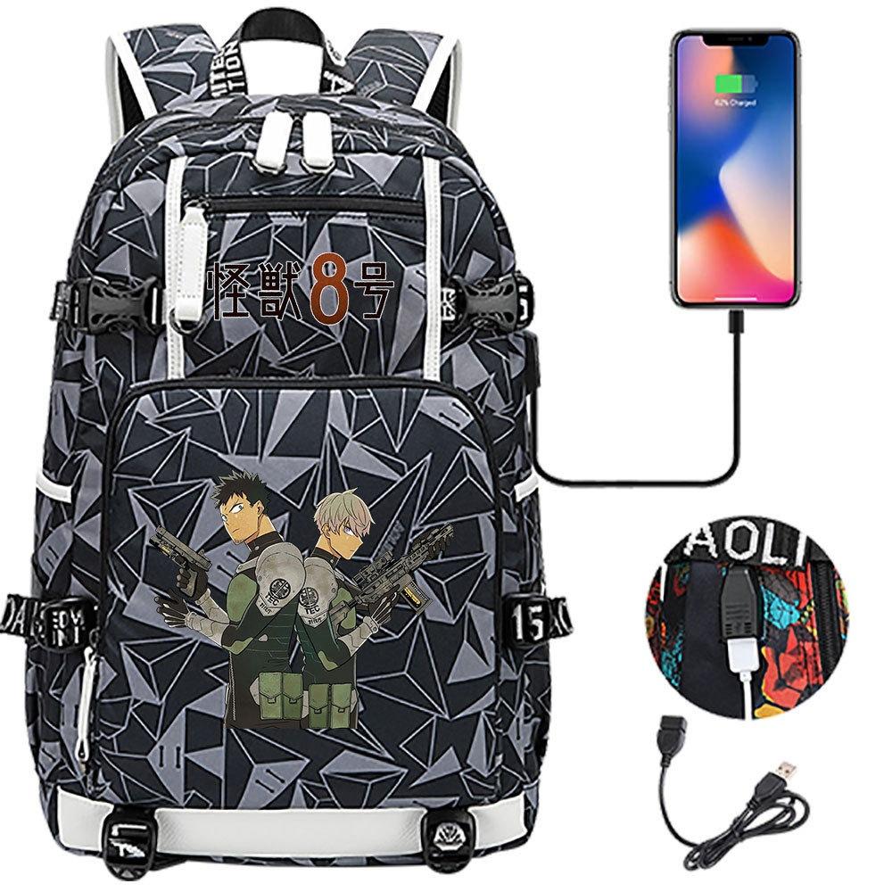 Schulrucksack mit großer Kapazität und Schultergurt; Schüler Drei-teiliges Federmäppchen-Set
