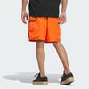 Adidas Future Style Woven Shorts Color Block Simple Brand Logo Workwear Style Loose Fit Sports Casual Shorts Men Shorts Half-Impact-Orange JI9899
