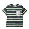 PawinPaw Boys' Striped Short Sleeve T-Shirt