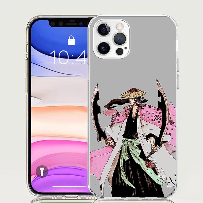 Bleach Kyoraku Shunsui Phone Case For iPhone 17 Air 16 15 Plus 11 14 Pro Max 13 Mini 12 7 8 + SE Pattern Art Customized Cover 17