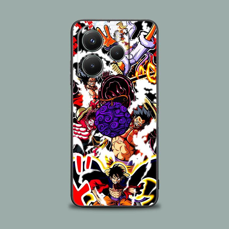 One-Piece Adventure King Luffy Case For Xiaomi Redmi Note 15 14 13 12 11 10 Pro Plus 5G For Redmi 15C 15 14C 13C 12C Phone Cover