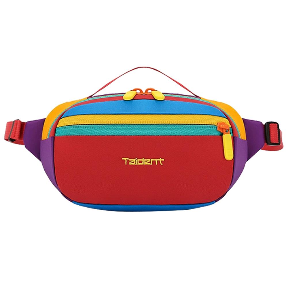 WRELS Crossbody Bag Lightweight Waterproof Multi-function Waist Pack Sports Outdoor Leisure Large-capacity Commuter Pack
