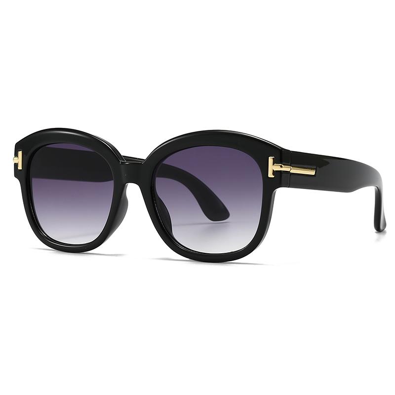 Trendyy Lh260 European American Modern Retro Large Frame Sunglasses Cross Border Exclusive Hot Sale