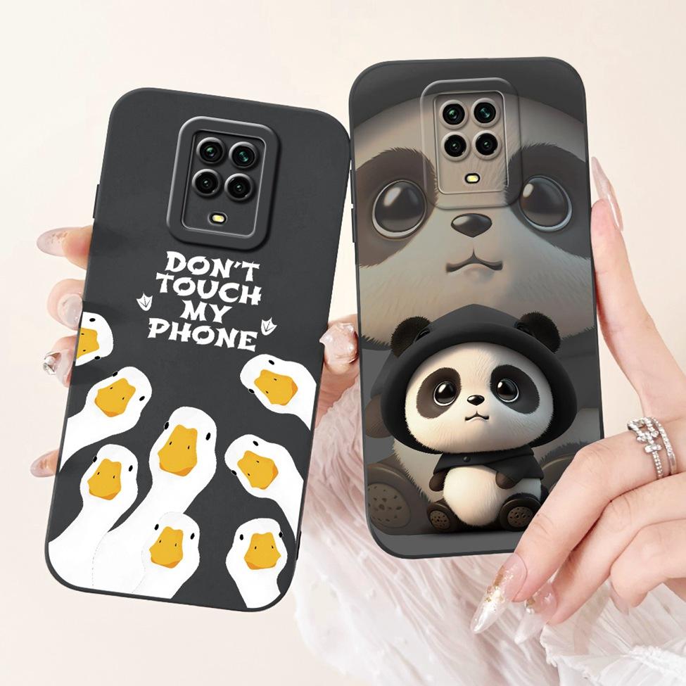 Casing For Redmi Note 9 9S 9Pro 4G Back Cover For Redmi Note 9 Pro Case Cute Cartoon Fashion Flowers Silicone Shockproof Bumper