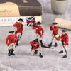 Schiffsmodellzubehör Simulierte Soldatenmodelle Spielzeug Szenendekorationen Mittelalterliche Musketerieinfanterie Musikinstrumentensoldaten