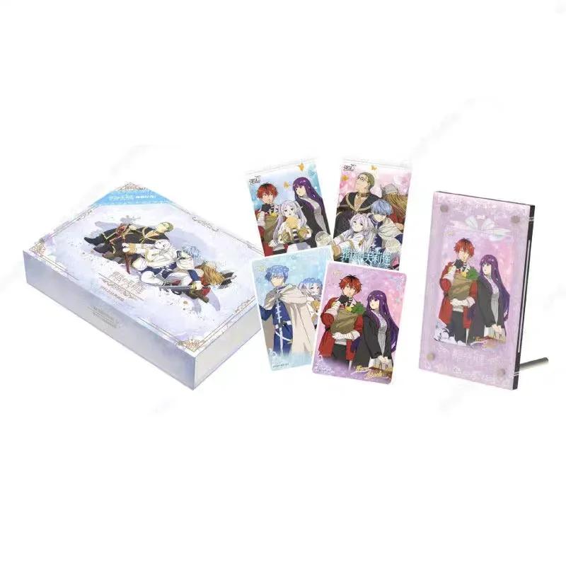 Licensed Trading Cards Limited Anime Merch Frieren Holographic Cards Collector’s Gift Box Set Time Ballad Trading Cards