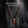 Tibetan Ethnic Sweater Chain Zen Bodhi Necklace: Unisex Retro Scenic Accessory