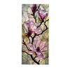 Sticker pour Vitre Statique, Film pour Fenêtre Texture Fleur en Verre Coloré, Autocollant de Fenêtre Imperméable Anti-poussière Bloquant les Rayons UV pour la Décoration de la Maison
