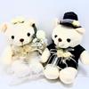 Wedding Gift, Wedding BearWelcome Bear, Pair Set of 3 Sizes (Large)