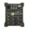 Portable Mixing Consol Quick Response Good Tuning Performance Accurate Calculation 5 Channel Mixer