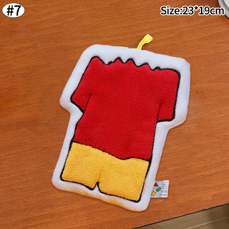 Perfect Crayon Shin Chan Hand Towel Cute Crayon Shin Chan Hanging Towels Absorbent Kitchen Bathroom Wipe Towel Anime Cartoon Kids Towels
