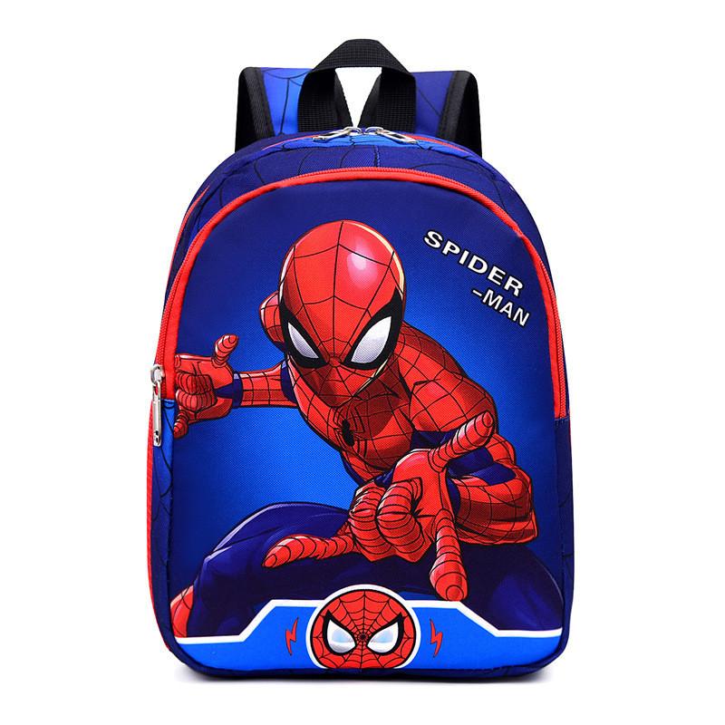 Toddler Boys Cartoon Backpack Trendy Superhero Design Ages 2-5 Durable Nylon