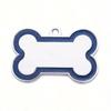 Custom Dog Tags Pendant, Personalised Cat Dog Puppy Pet ID Name Pendants, Collar Tag Pendant Pet Accessories Bone Glitter Pendant