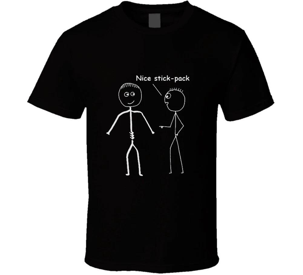 

Nice Stick Pack Funny Stick Figure Humor Gift T Shirt 4XL