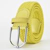 Elastic Nylon Unisex Casual Knitted Pin Buckle Jeans Belt Woven Canvas Elastic Expandable Stretch Waistband for Women Men Girdle