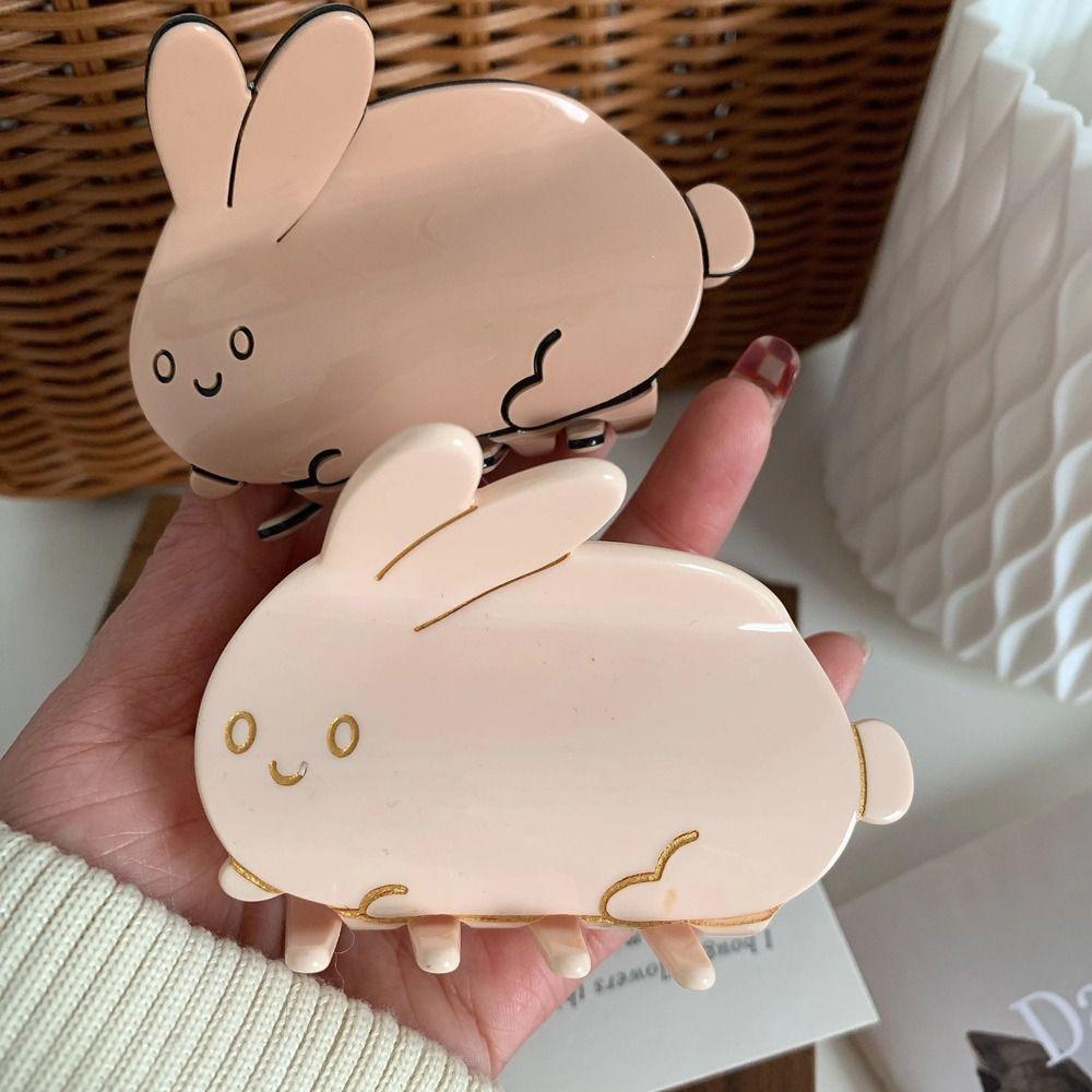 

Волосы царапать женские заколки для волос корейские зажимы акулы ацетат кроличьи волосы когти держатель для хвоста E