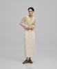 Another Office Woman W. Flow Maxi Skirt (Ivory)