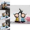 Enchanting Resin Synthetic Fairy Couple Figurine Perfect For Decor Desktop