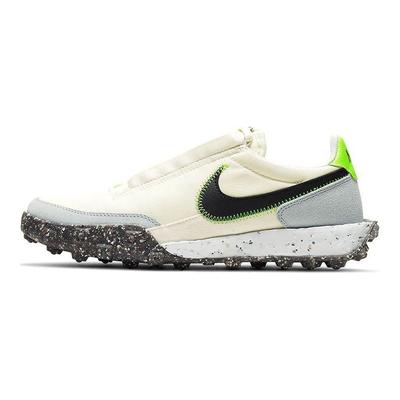 Waffle Racer Crater Avorio Pallido Verde Elettrico Sneakers da Donna Panna Polvere di Fotoni Nero CT1983-102