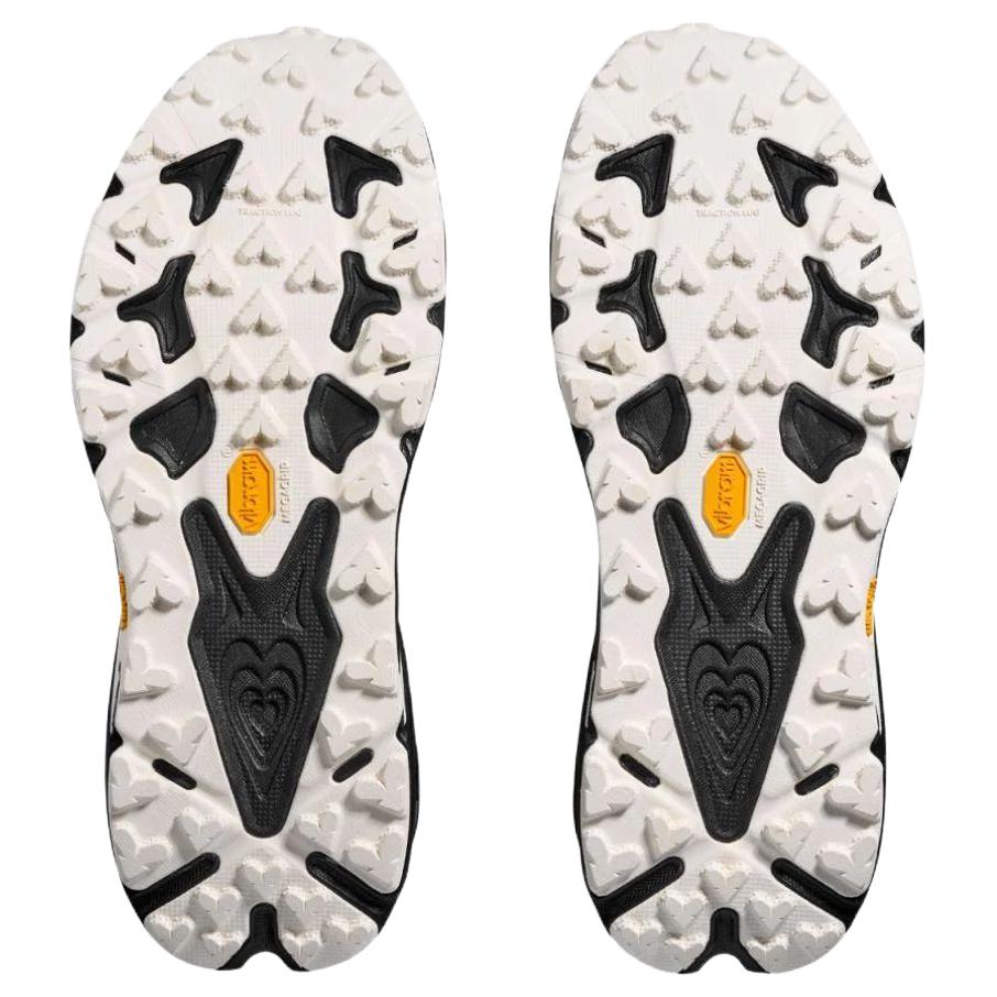 HOKA One One SPEEDGOAT 7 Trail Running Shoes Women's Black White 1171931-BWHT