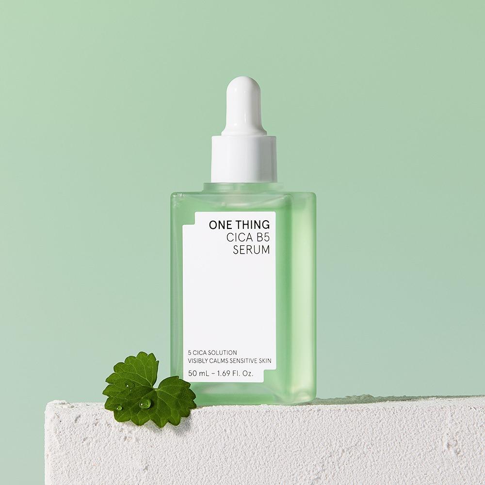 ONE THING Cica B5 Serum Soothing Hydrating 50ml + Mini Toner 30ml Set