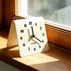 Modern Bedsides Table Analog Clock With Big Number Birthday Christmas Gift For Elderly And Kids No Battery Included