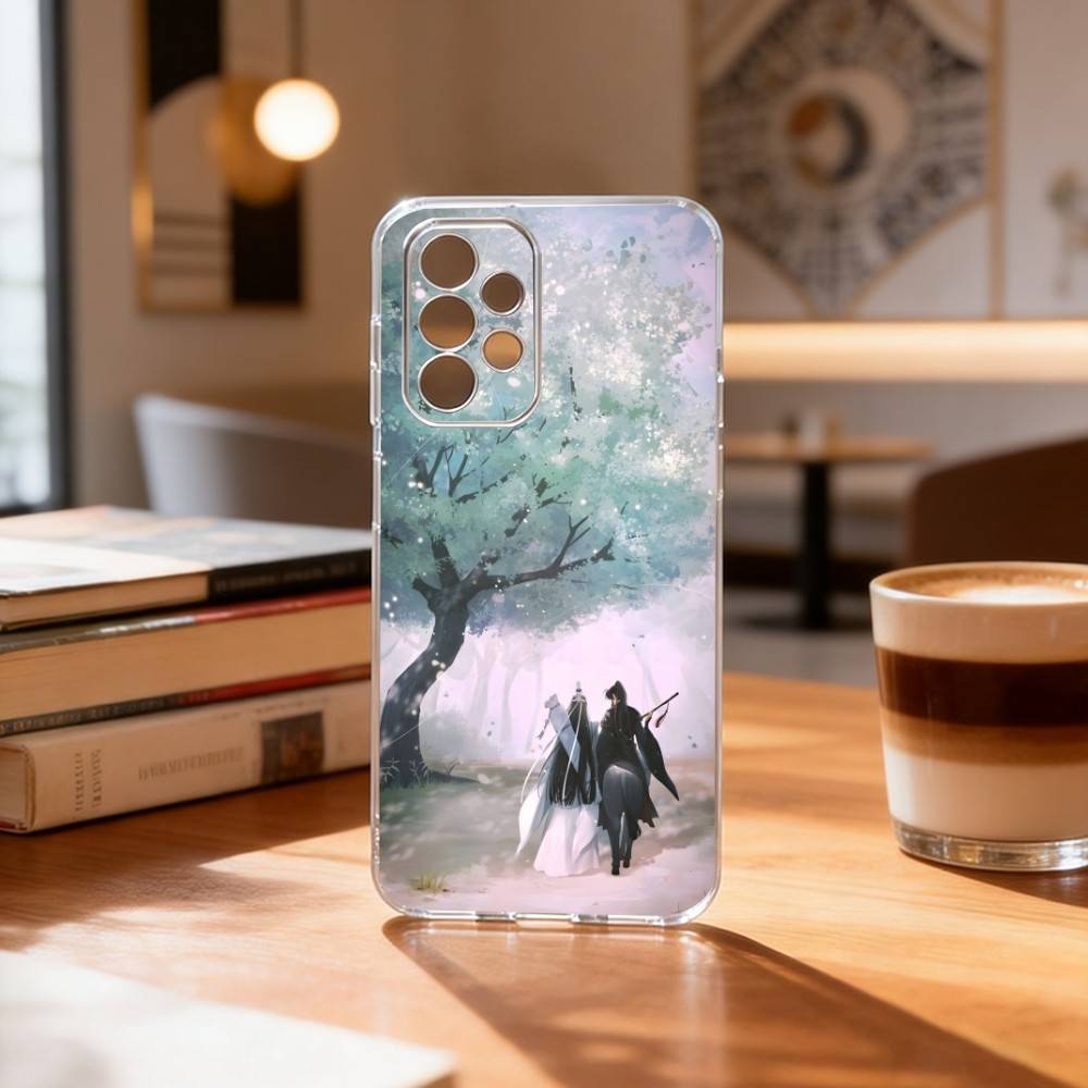 Anime mo dao zu shi Handyhülle Für Samsung S25,S24,S21,S22,S23,S30,Ultra,S20,Plus,Fe Transparente Hülle