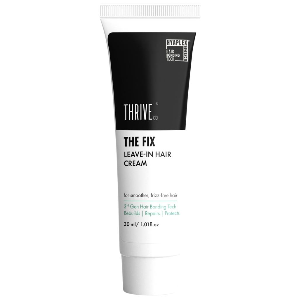 ThriveCo The Fix Leave-in Hair Cream For Smoother, Shiny & Frizz-Free Hair | For Daily Use | With HYAPLEX™ | Rebuilds, Repairs And Protects Heat, C
