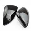For VW Polo Mk5 6R 6C 2009-2017 ABS Car Rearview Side Mirror Cover Wing Cap Exterior Door Housing Shell Trim Replacement