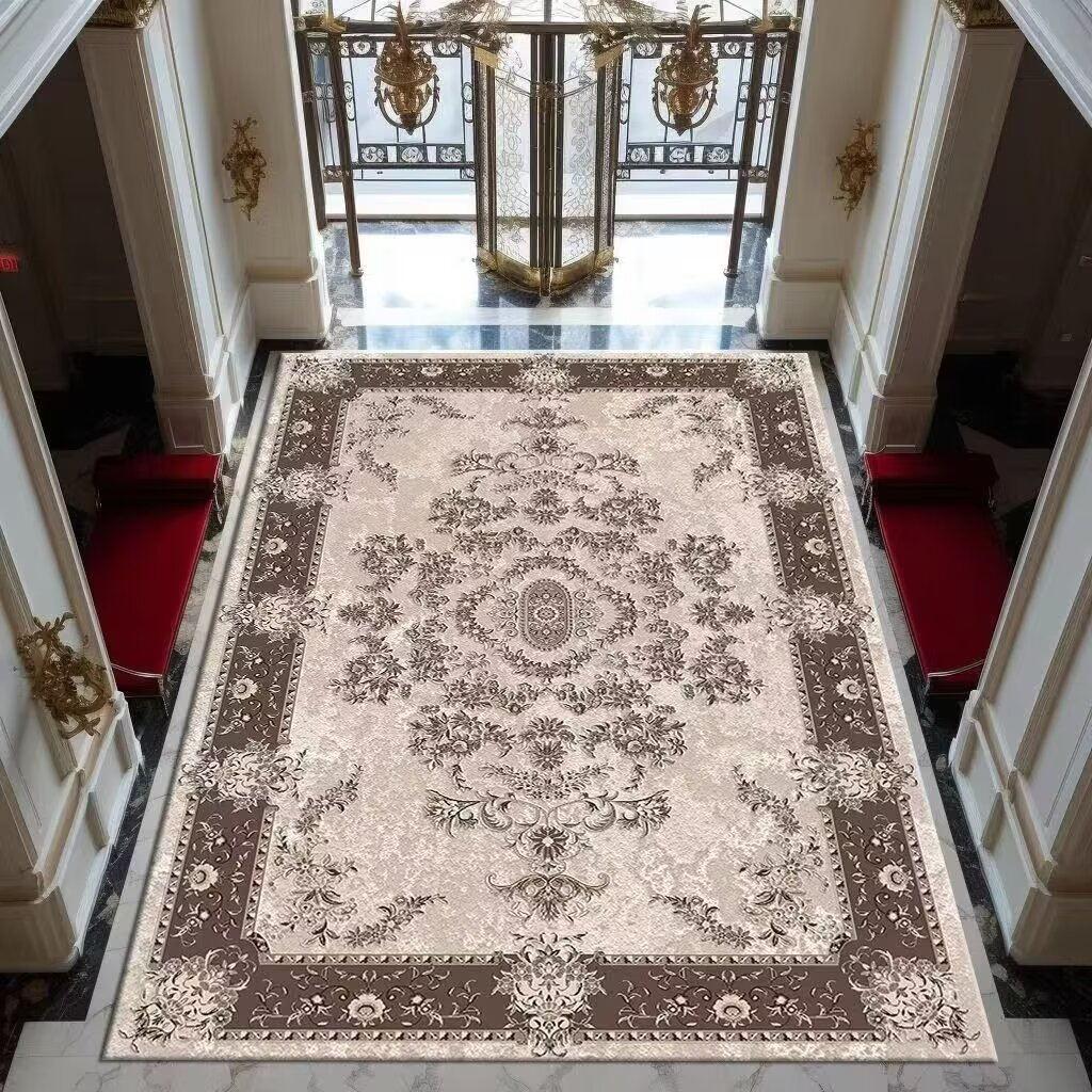 High-end Persia Style Carpet for Living Room Villa Hall Decoration Non-slip Floor Mat Home Bedroom Lounge Rugs Entrance Door Mat