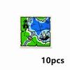 Bricks Smooth 2x2 Floor Printed Tile Assembled Building Blocks Decoration Ceramic Tile MOC City House Construction Toys