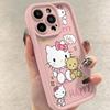 Hello Kitty Pink Phone Case for Apple 17 Pro Max/16/15/14/12 Pro - Soft, Stylish, and Personalized Cover