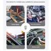Adjustable Socket Wrench Compatible for 10mm-19mm Bolt Nut Size High Grade Steel for Longevity Efficient Workflows