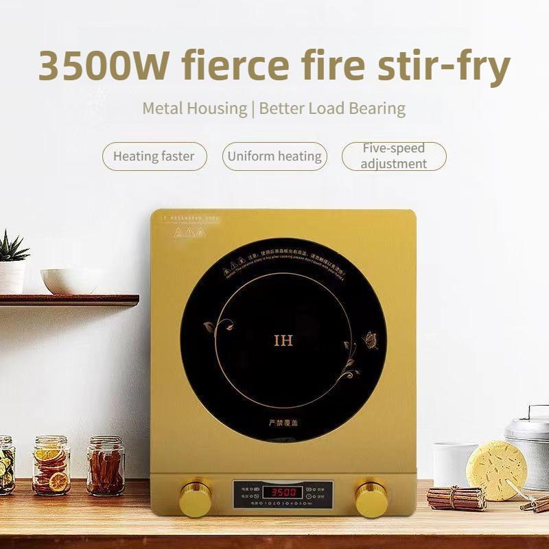 3500W/5000W Stir Fry Electric Stove Household Kitchen Cooking Appliances Commercial Hot Pot High Power Flat Induction Cooker