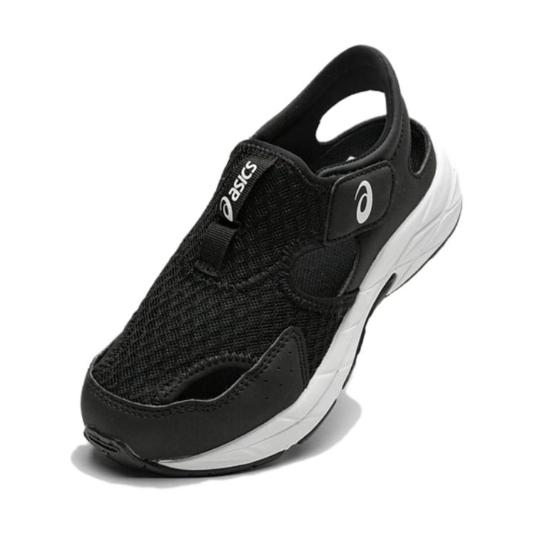 Asics RUNNING KIDS CONTEND Children's Sandals Black White Kids' 1014A372-001